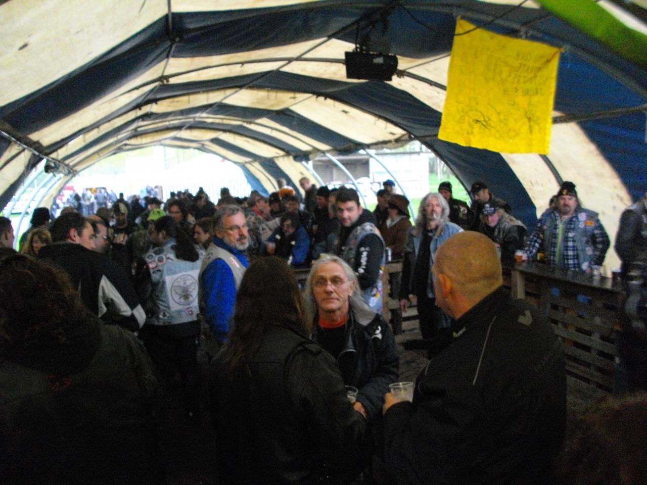 Le tunel vue de la gauche.